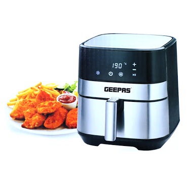 سرخ کن جی پاس Geepas GAF37510 ا Geepas GAF37510 ا 1700W Air Fryer - Hot Air Fryers, 5 Litres Electric Air