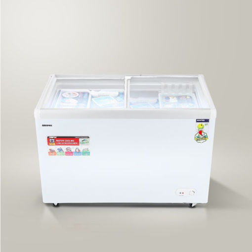 فریزر در شیشه ای جی پاس 400 لیتری مدل GCF4220