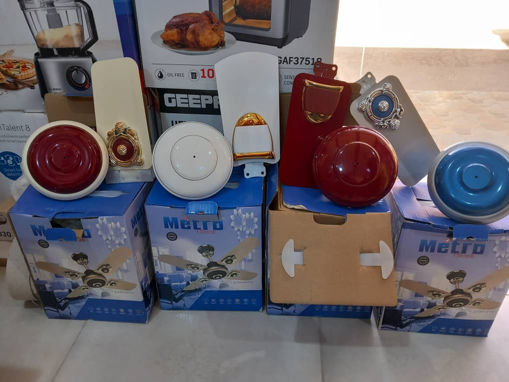 پنکه سقفی کوچک مترو ا Metro ceiling fan ساخت هند سیم پیچ مسی در چهار رنگ