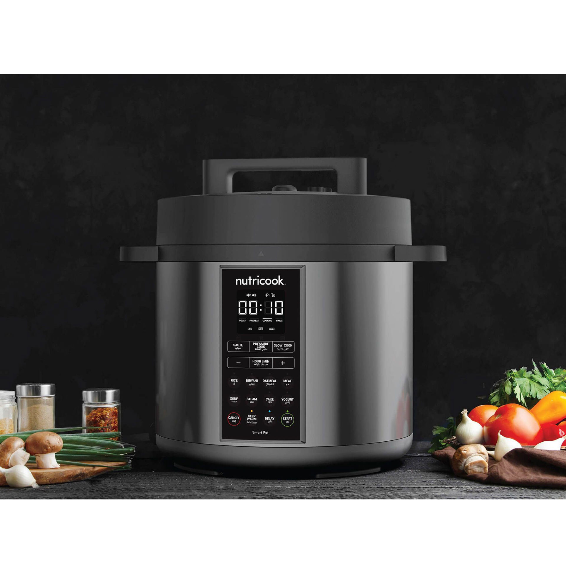 مولتی کوکر (زودپز برقی) نوتریکوک مدل 208 ا Nutricook 208 MultiCooker