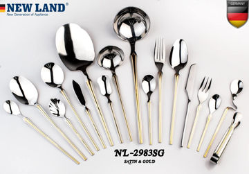 سرویس قاشق و چنگال 135 پارچ نیولند مدل NL-2983SG