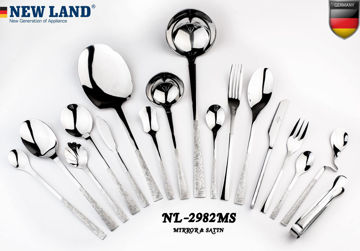 سرویس قاشق و چنگال 135 پارچ نیولند مدل NL-2982MS