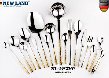 سرویس قاشق و چنگال 135 پارچ نیولند مدل NL-2982MG