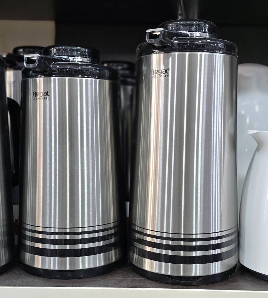 فلاسک استیل طرح دار رگال اصل 1/6لیتری