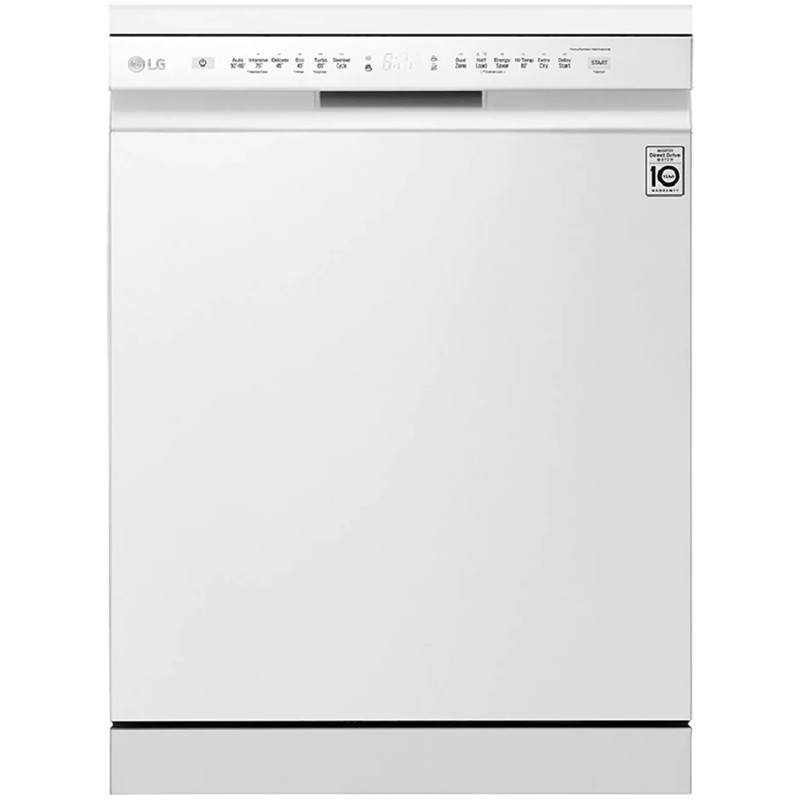 ماشین ظرفشویی ال جی  سفید مدل DFB512FW