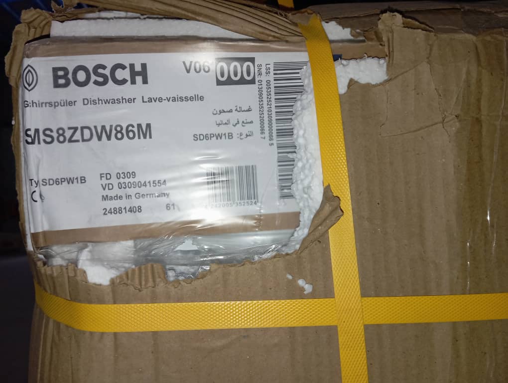 ماشین ظرفشویی بوش مدل BOSCH SMS8ZDW86M سری 8 ساخت آلمان