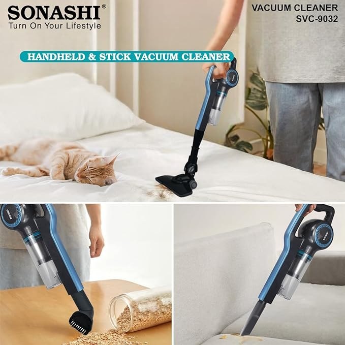 جارو برقی عصایی سوناشی مدل SVC-9032