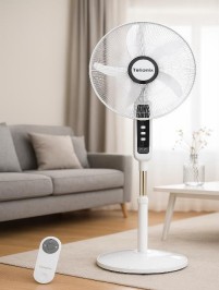 پنکه ایستاده شارژی 18 اینچ  تلیونیکس  مدل TSF2253