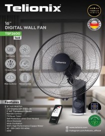 پنکه دیواری کنترل دار  تلیونیکس  مدل TWF2600