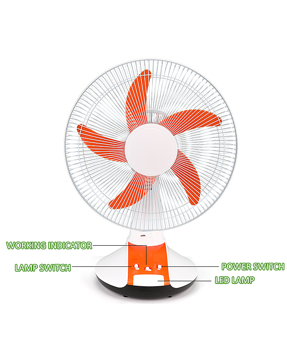 پنکه شارژی  ویداسی مدل  WD-257