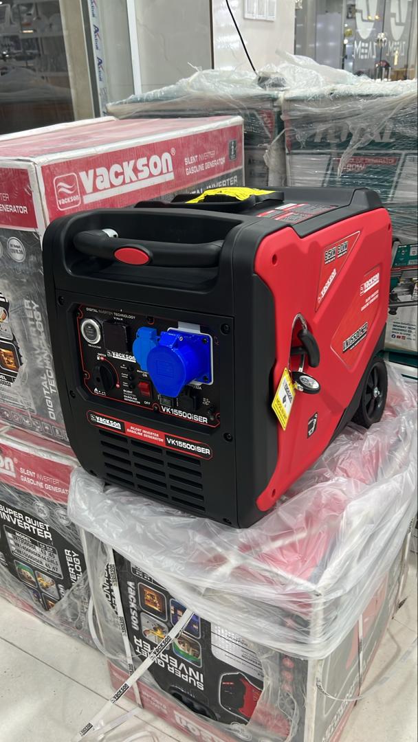 موتور برق واکسون مدل VK15500ISER ظرفیت ۶.۵ کیلووات سایلنت ریموت دار ارسال فقط قشم