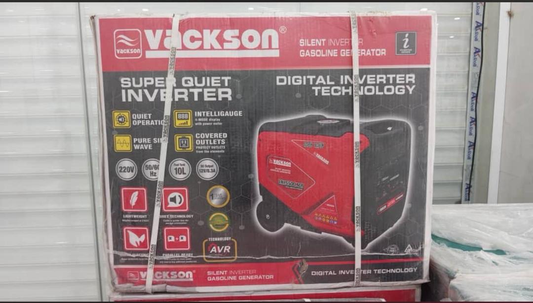 موتور برق واکسون  کاملا  سایلنت مدل VK15500ISER ظرفیت ۶.۵ کیلووات ریموت دار ارسال فقط قشم