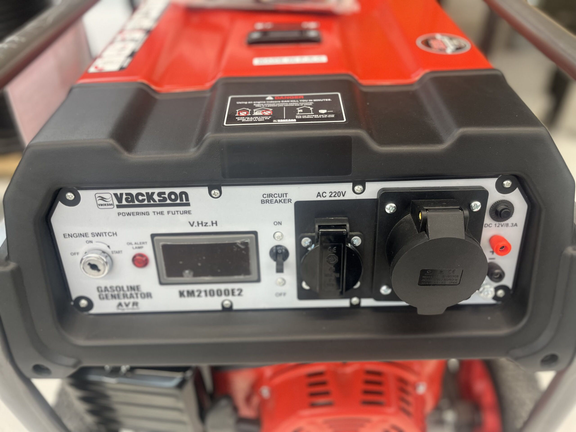موتور برق 9.5 کیلو وات استارتی واکسون  مدل km21000e2