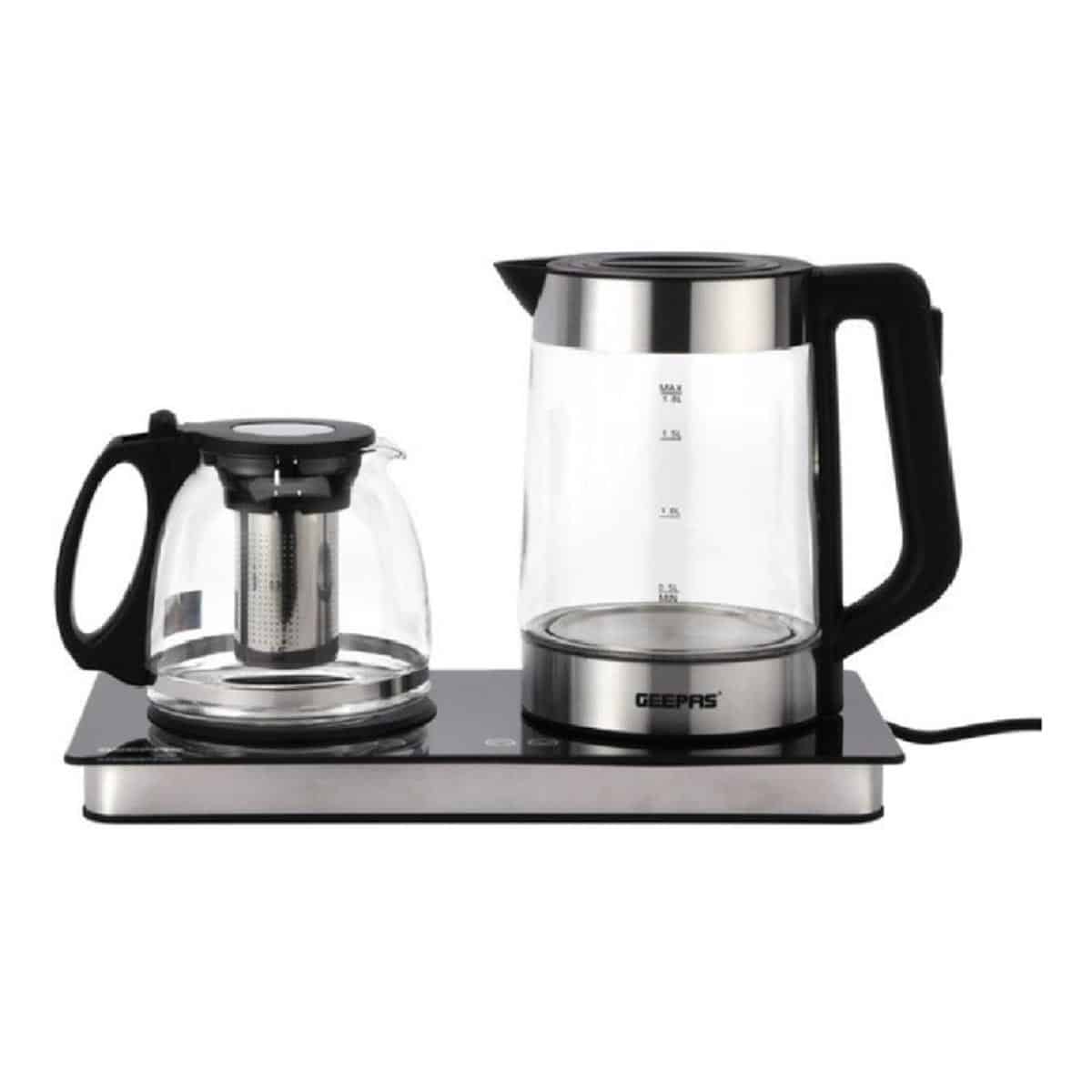 چای ساز دوقلو دیجیتالی جی پاس مدل 38065