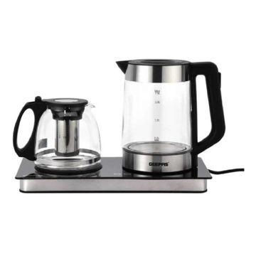 چای ساز دوقلو دیجیتالی جی پاس مدل 38065