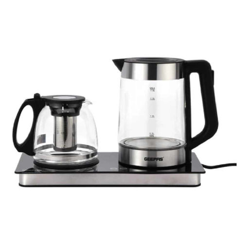 چای ساز دوقلو دیجیتالی جی پاس مدل 38065