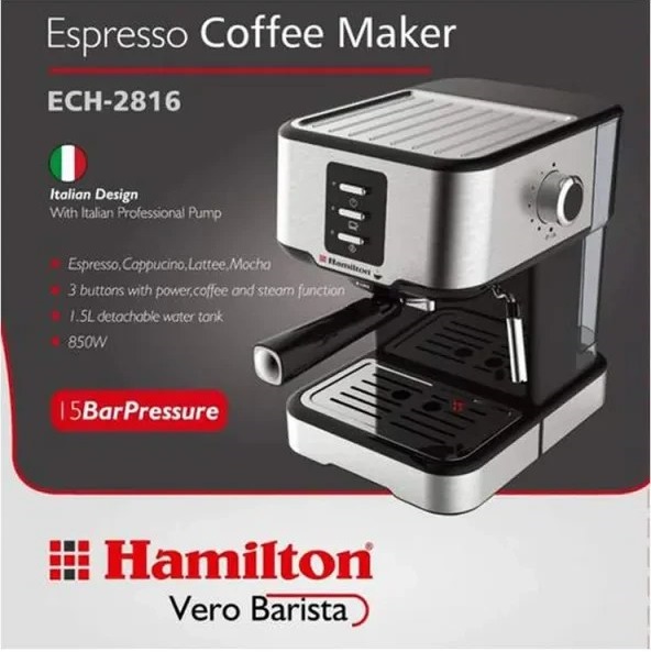 اسپرسوساز همیلتون مدل ECH2816