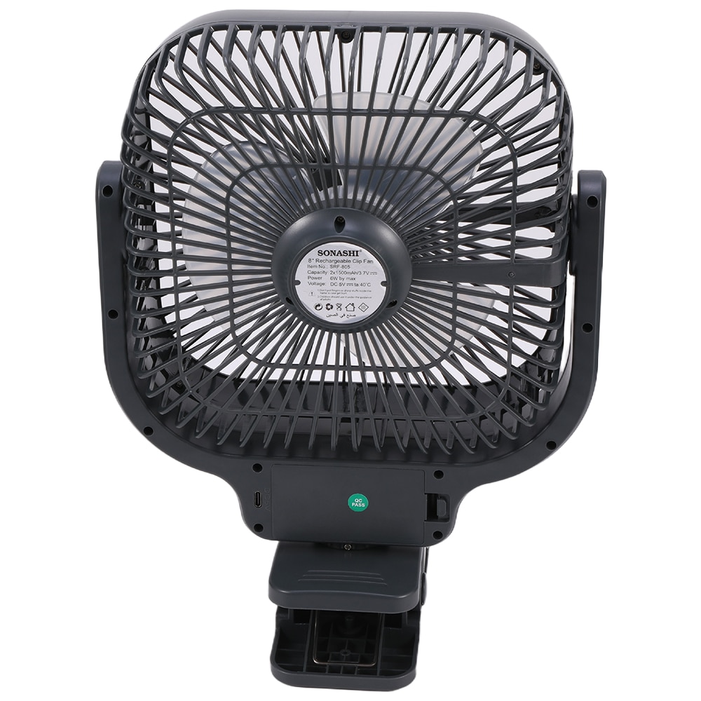 پنکه کنترل دار شارژی  سوناشی مدل SRF-805