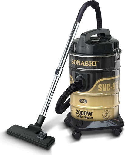 جاروبرقی سطلی 25 لیتری 2000 وات سوناشی مدل SVC-9125D