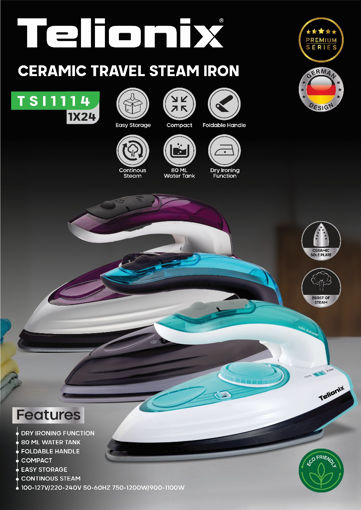 اتو بخار مسافرتی  تلیونیکس مدل TSI1114