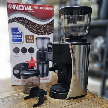 آسیاب قهوه نوا با ترازو دیجیتال مدل NM3666