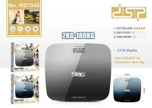 ترازو دیجیتال بدن دی اس پی مدل KD7045