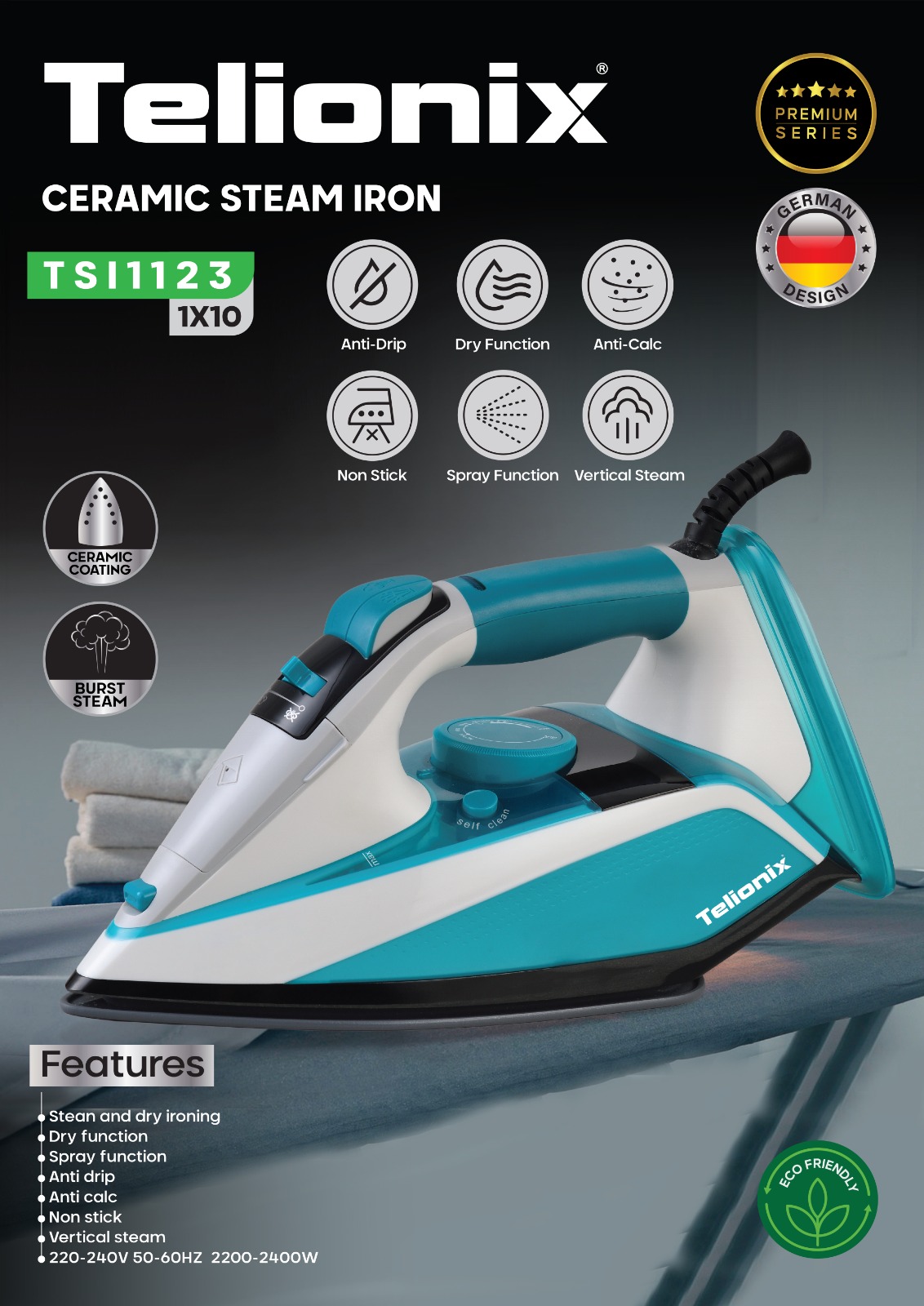 اتوبخار تلیونیکس مدل TSI1123