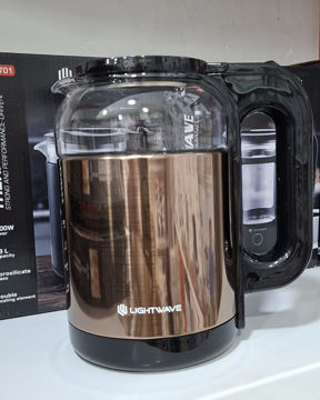 کتری برقی شیشه ای لایت ویو مدل LW-KL-501