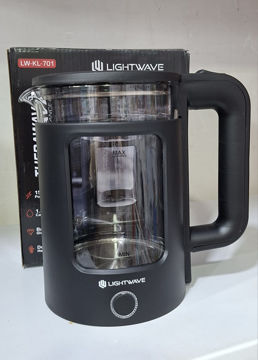 کتری برقی شیشه ای لایت ویو مدل LW-KL-701