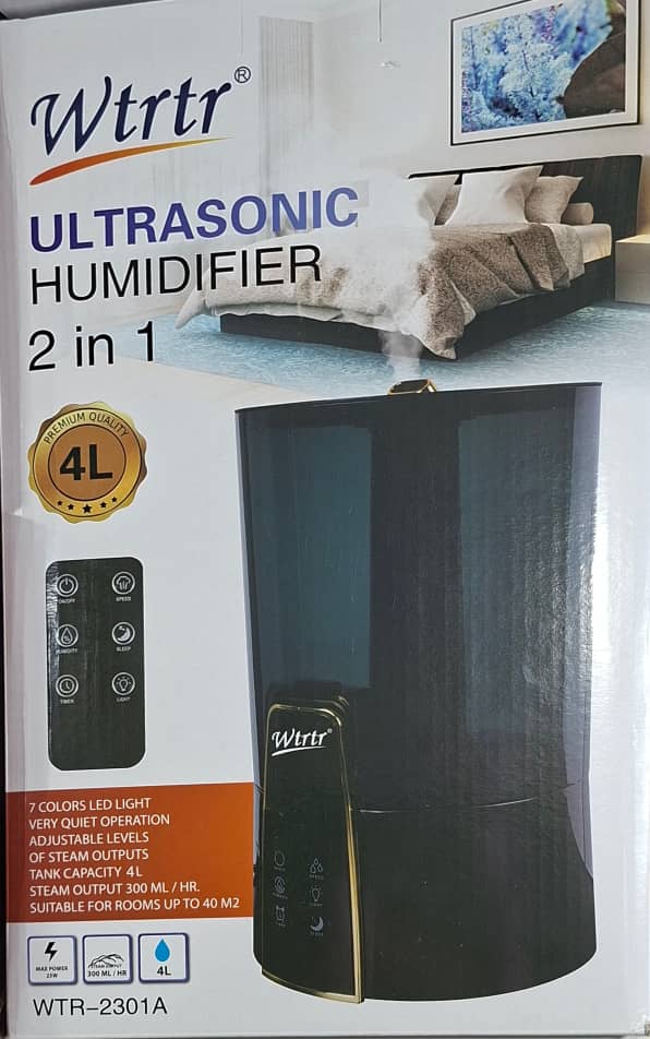 دستگاه بخور محیطی دوکاره اولتراسونیک  مدل HD-2301A