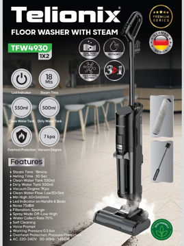 کف شوی با بخار تلیونیکس مدل TFW4930