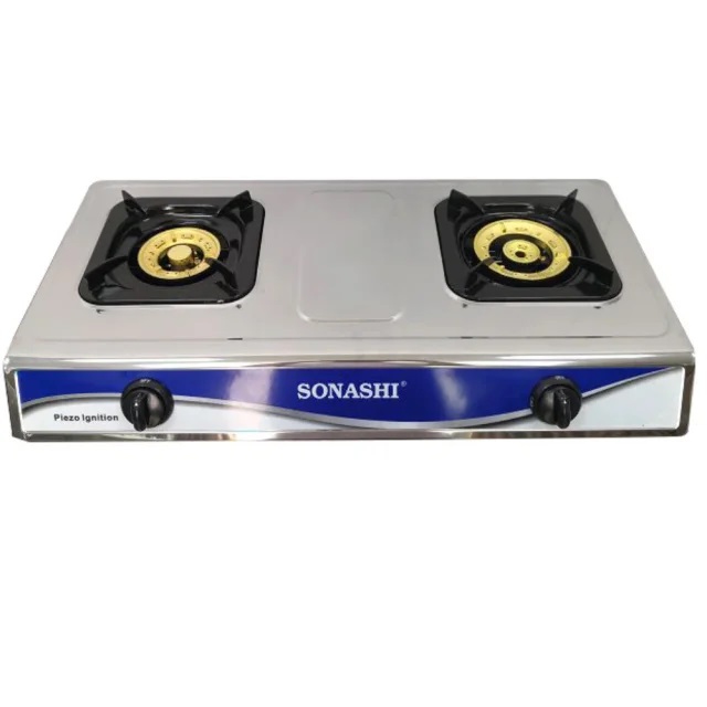 اجاق گاز استیل رومیزی سوناشی ترموکوبل دار  مدل SGB-212SFFD