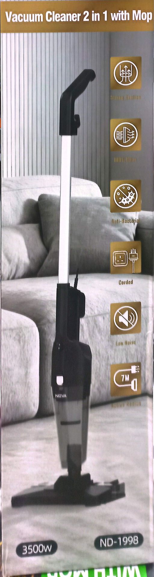 جارو عصایی نوا  مدل ND-1998