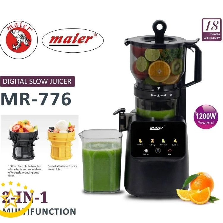 عصاره گیر مایر مدل MR776 با دهانه ۱۵۰ میلیمتری