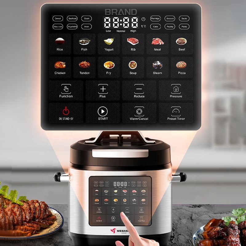 مولتی کوکر مباشی مدل ME-PC908 ظرفیت ۸ لیتر چند کاره