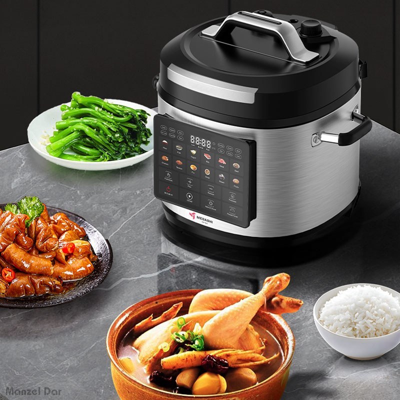 مولتی کوکر مباشی مدل ME-PC908 ظرفیت ۸ لیتر چند کاره