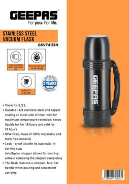 فلاسک مسافرتی جی پاس 2/2 لیتری GSVB4113N