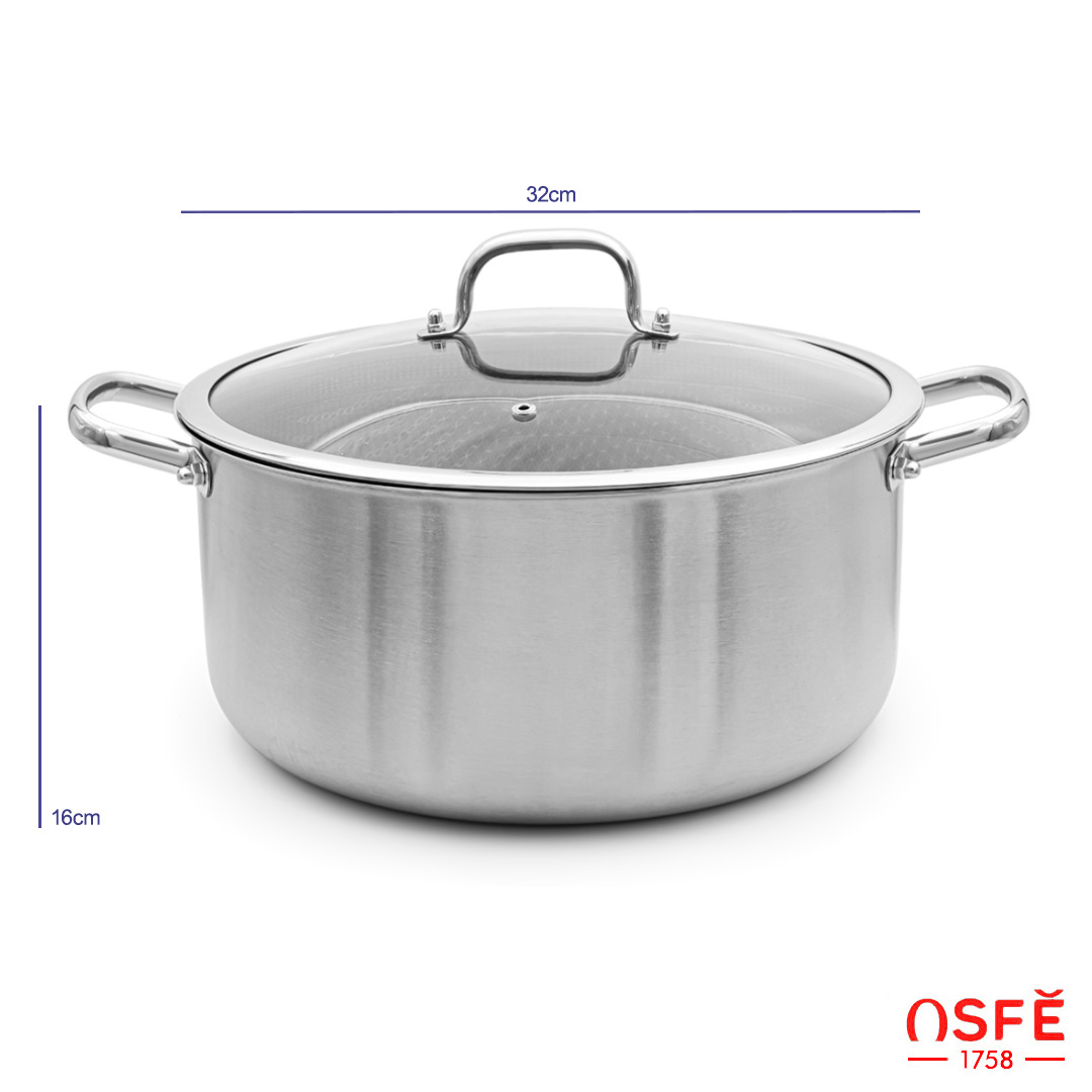 سرویس قابلمه 10 پارچه OSFE سری 1758 مدل os-ss010