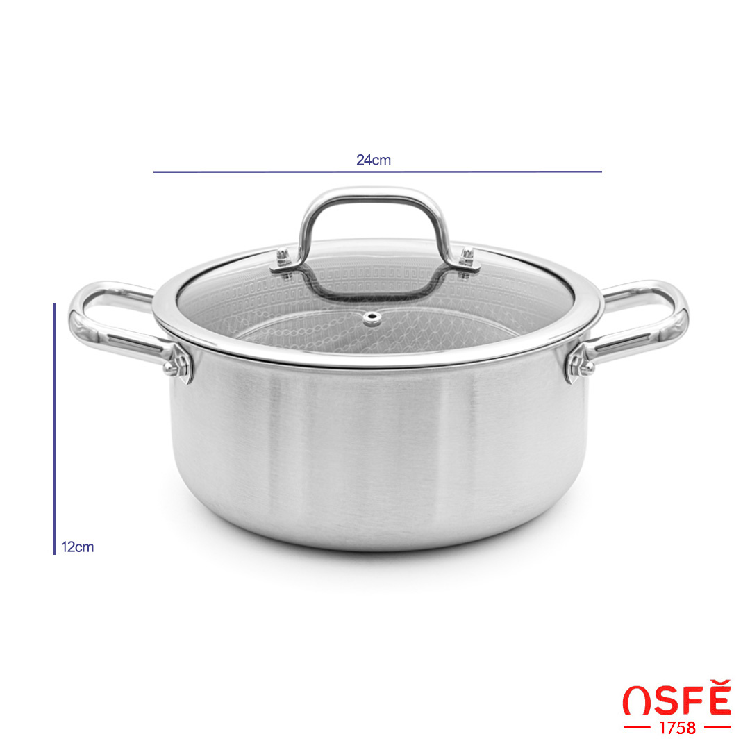 سرویس قابلمه 10 پارچه OSFE سری 1758 مدل os-ss010