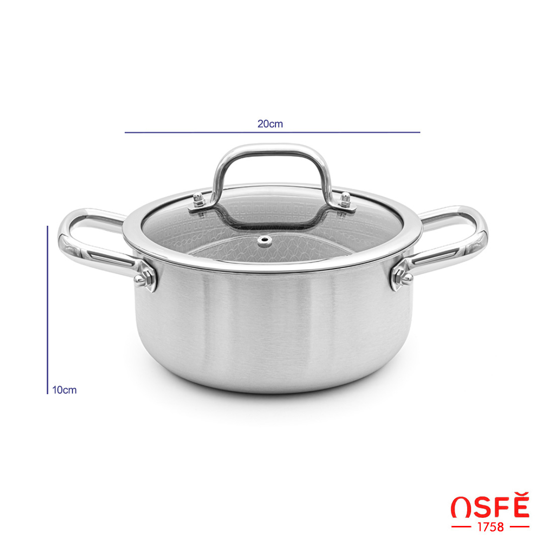 سرویس قابلمه 10 پارچه OSFE سری 1758 مدل os-ss010
