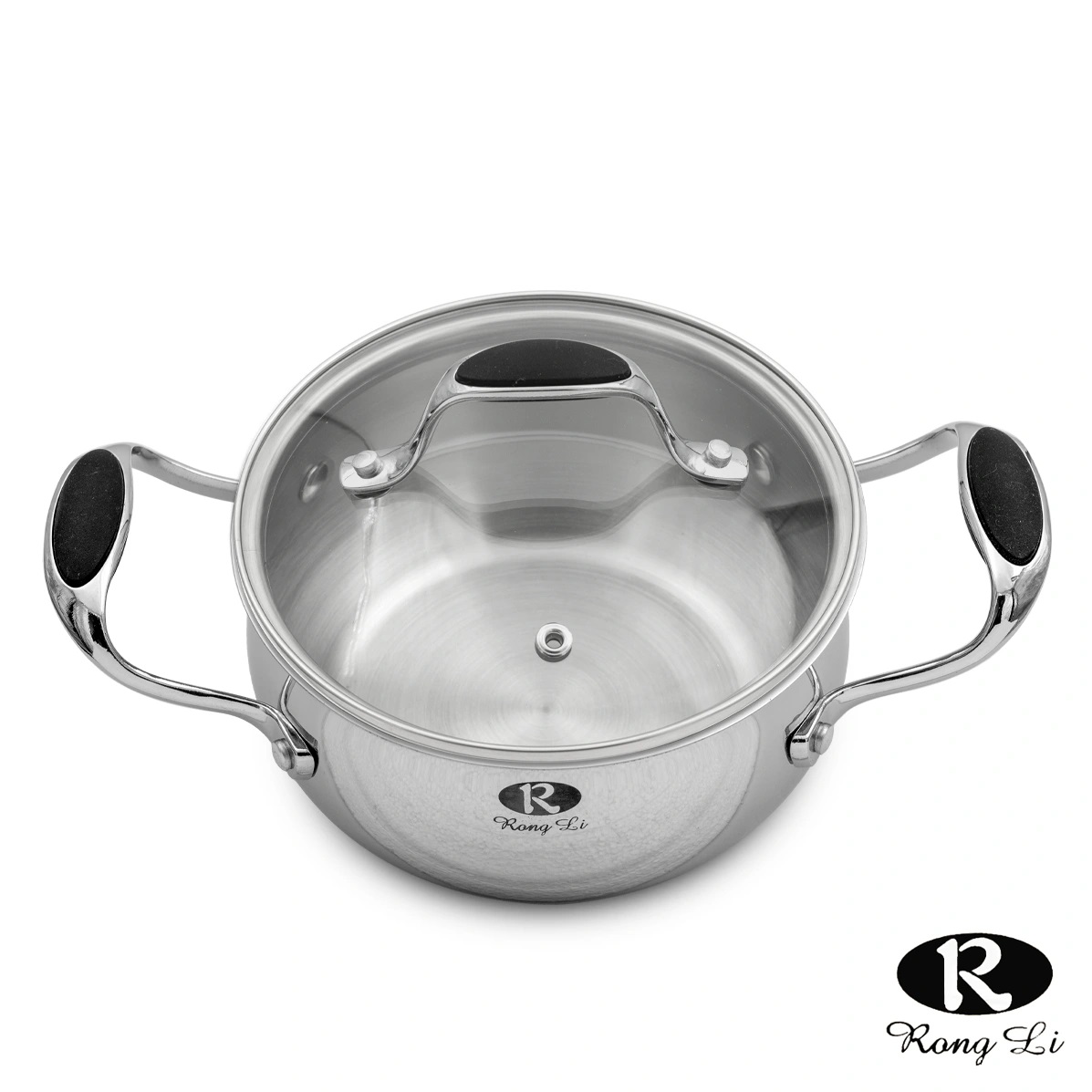 سرویس قابلمه رانگلی 9 پارچه استیل مدل RL-2000 اپل