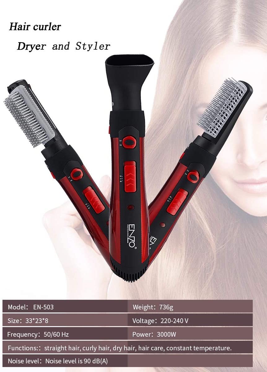 سشوار برس دار انزو پروفیشینال مدل EN-503A