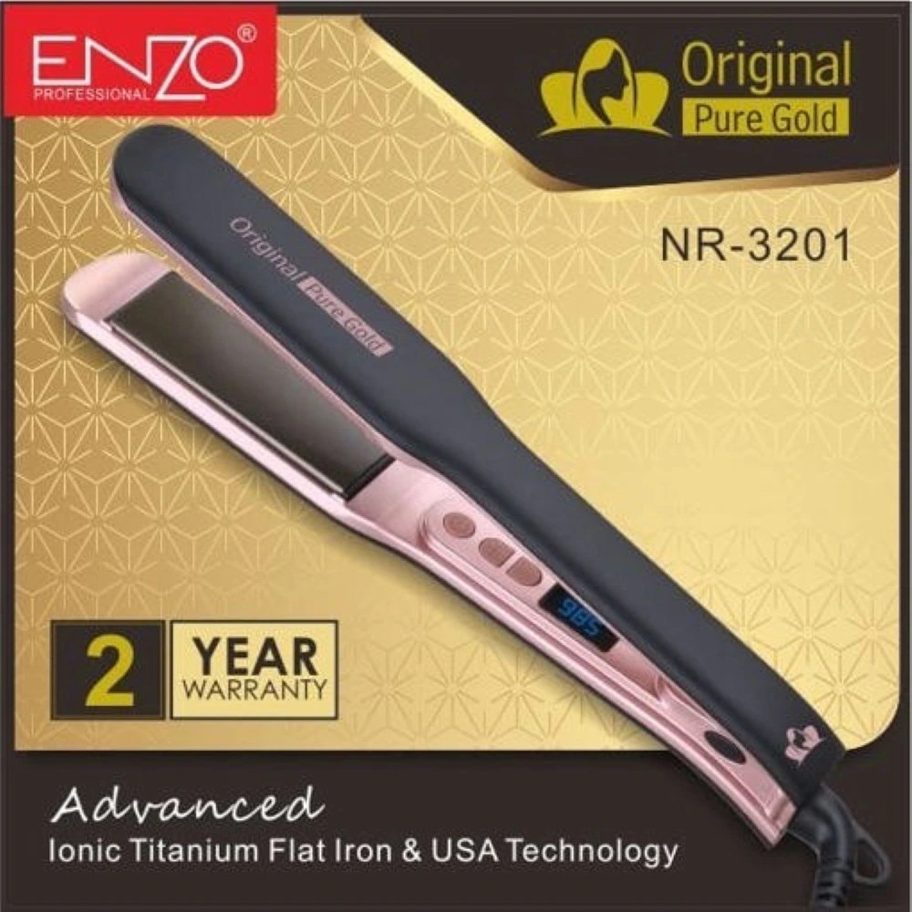 اتو مو انزو با صفحه تیتانیومی مدل EN-NR3201