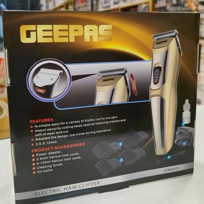 ماشین اصلاح  شارژی جی پاس مدل GTR56023