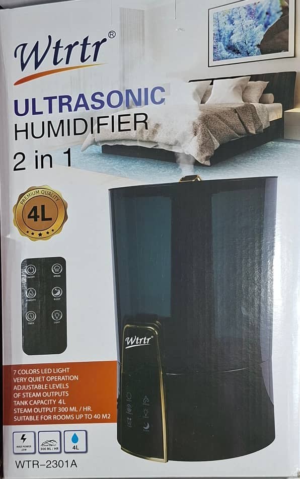 دستگاه بخور محیطی دوکاره اولتراسونیک  مدل HD-2301A