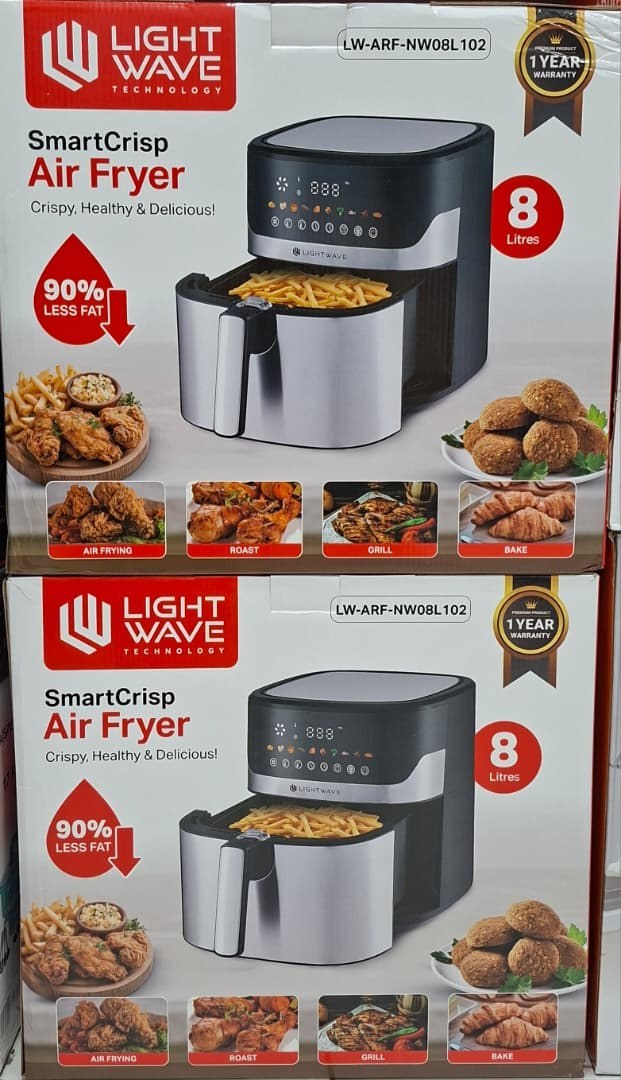 سرخ کن بدون روغن 8 لیتر لایت ویو مدل  lw-arf-nw08l102