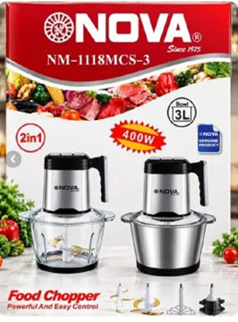 خردکن نوا 3 لیتری مدل NM-1118MCS-3