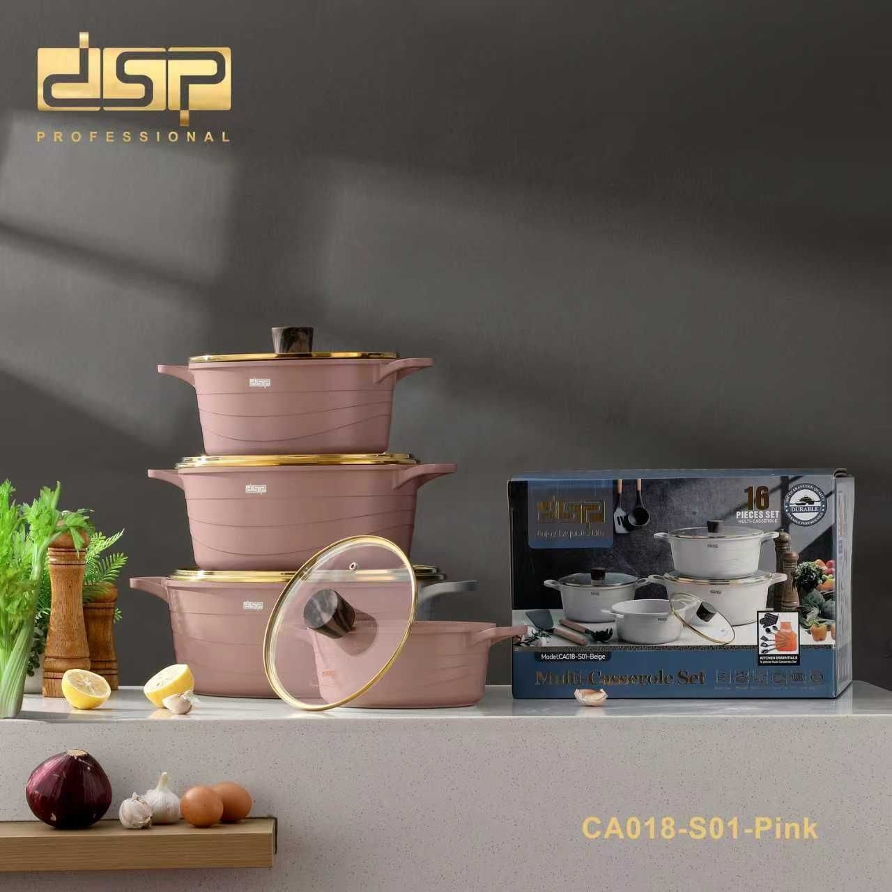سرویس قابلمه 16 پارچه   دی اس پی مدل CA018-S01