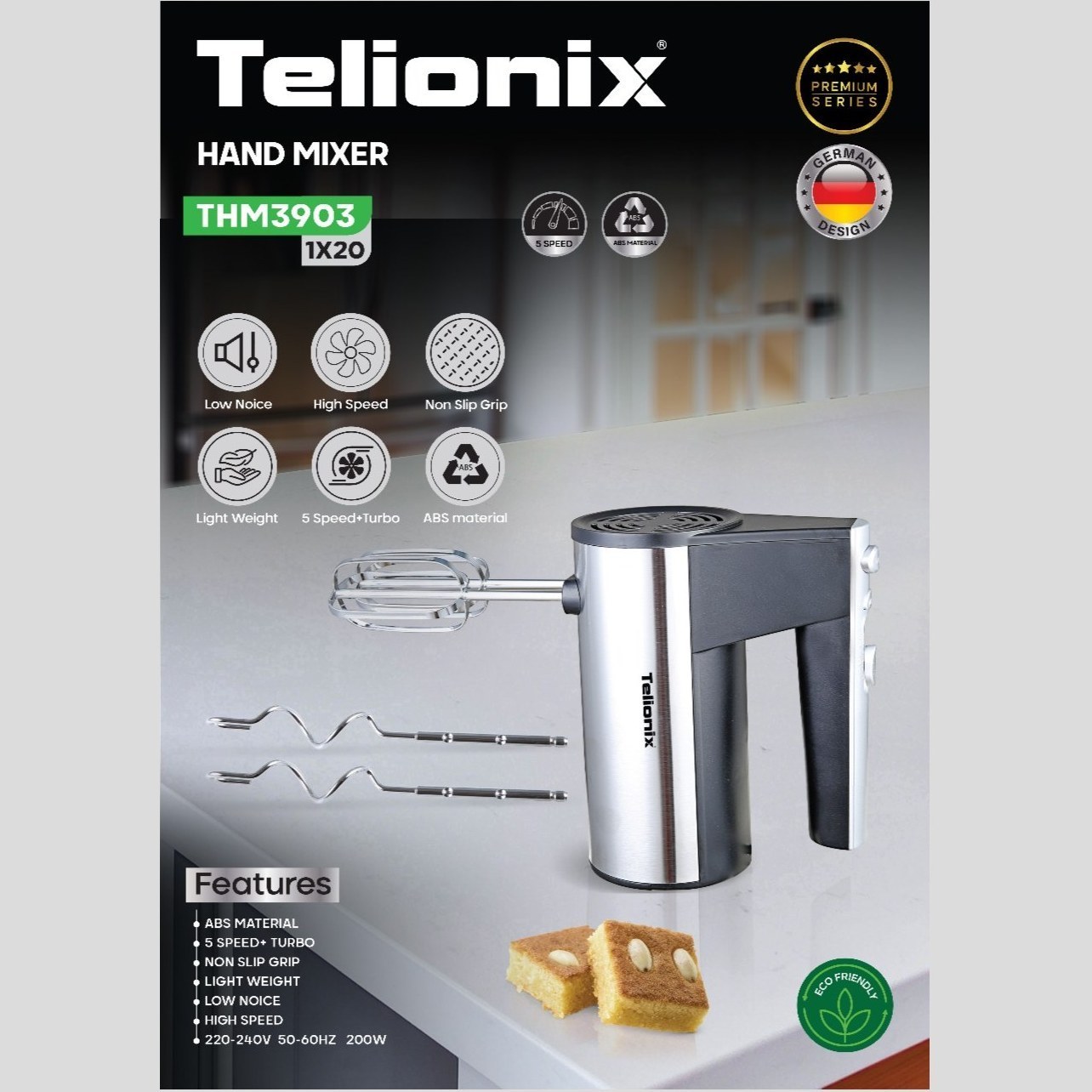 همزن تلیونیکس مدل THM3903
