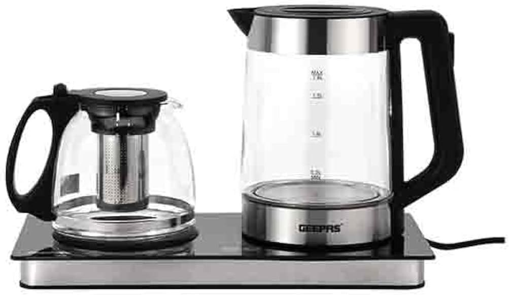 چای ساز دوقلو دیجیتالی جی پاس مدل 38065